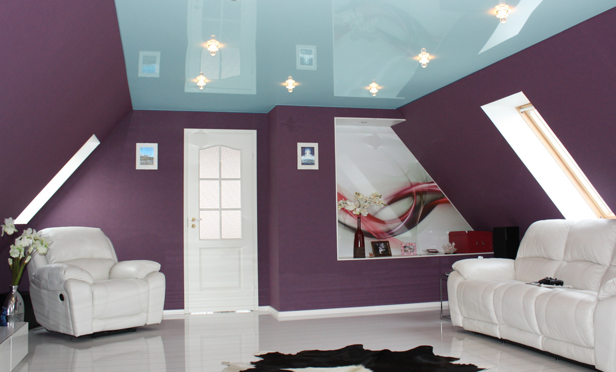 Голубые потолки