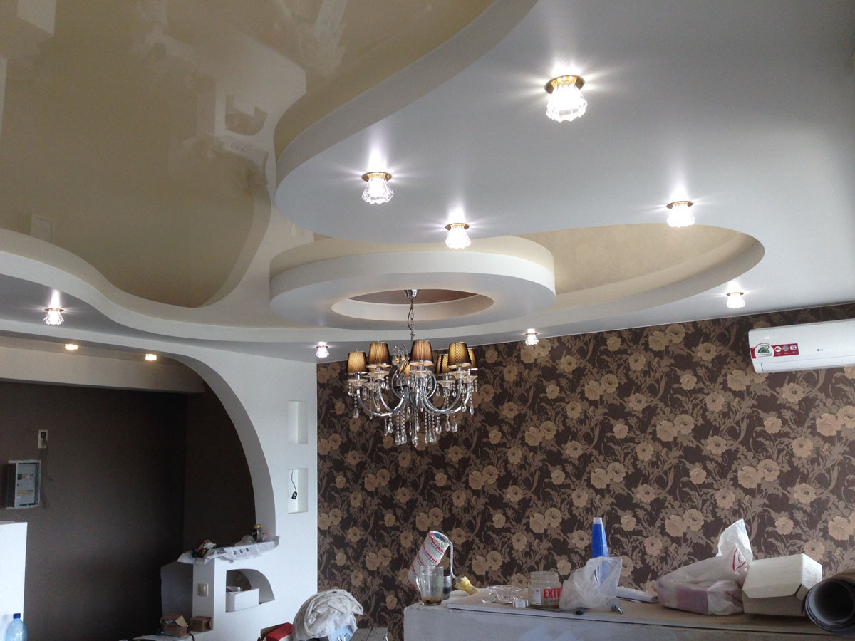 Натяжные потолки